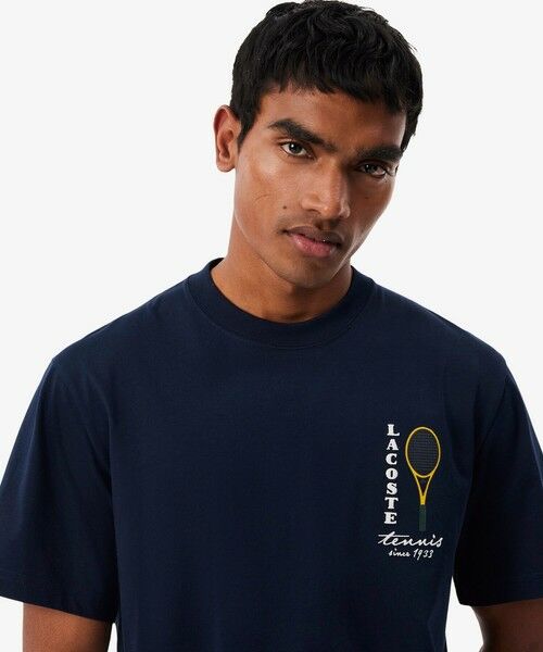 LACOSTE / ラコステ Tシャツ | テニスグラフィックステッチ&プリントTシャツ | 詳細11