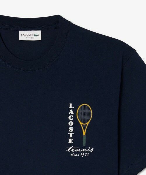 LACOSTE / ラコステ Tシャツ | テニスグラフィックステッチ&プリントTシャツ | 詳細14