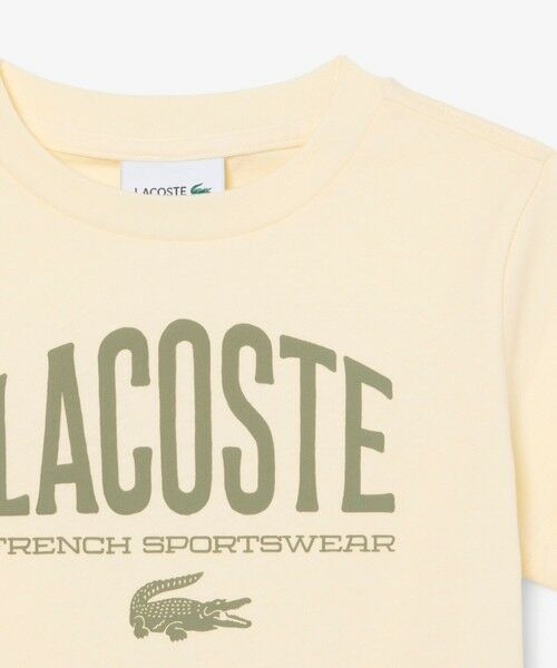 LACOSTE / ラコステ Tシャツ | 【EC限定】BOYSマルチカラーブランドネームロゴTシャツ | 詳細15