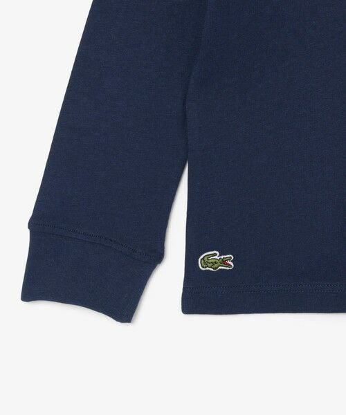 LACOSTE / ラコステ Tシャツ | 【EC限定】BOYSマルチカラーブランドネームロゴ長袖Tシャツ | 詳細4