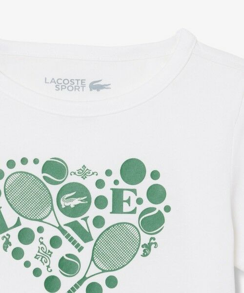 LACOSTE / ラコステ Tシャツ | 【EC限定】ウルトラドライ BOYS LOVEテニスグラフィックTシャツ | 詳細3