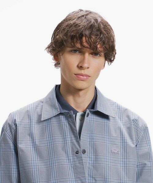 LACOSTE / ラコステ シャツ・ブラウス | グレンチェック リバーシブルシャツブルゾン | 詳細4