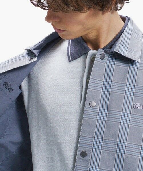 LACOSTE / ラコステ シャツ・ブラウス | グレンチェック リバーシブルシャツブルゾン | 詳細7