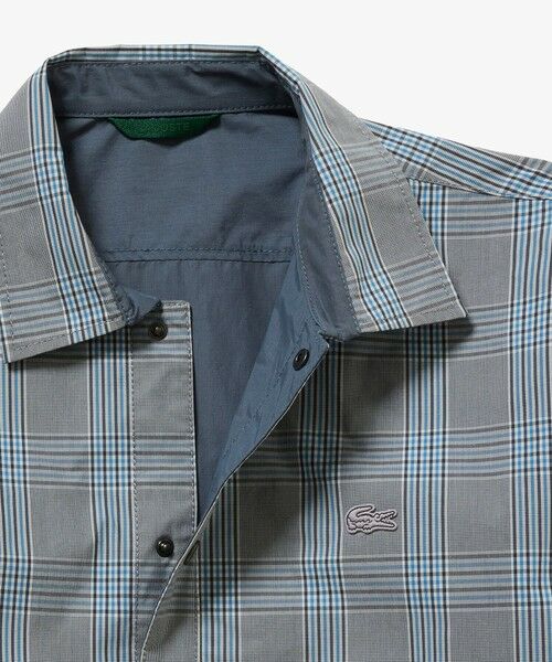 LACOSTE / ラコステ シャツ・ブラウス | グレンチェック リバーシブルシャツブルゾン | 詳細12