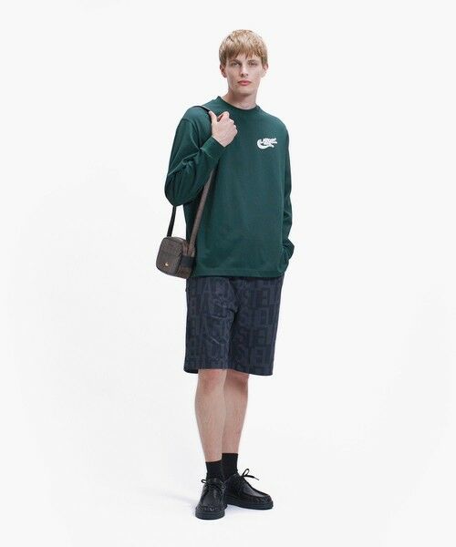 LACOSTE / ラコステ Tシャツ | ネーム&ワニロゴグラフィック長袖Tシャツ | 詳細7