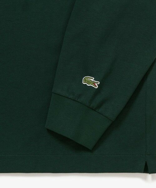 LACOSTE / ラコステ Tシャツ | ネーム&ワニロゴグラフィック長袖Tシャツ | 詳細11