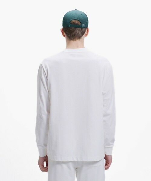 LACOSTE / ラコステ Tシャツ | ネーム&ワニロゴグラフィック長袖Tシャツ | 詳細14