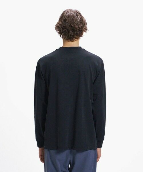LACOSTE / ラコステ Tシャツ | ネーム&ワニロゴグラフィック長袖Tシャツ | 詳細25