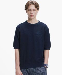 LACOSTE / ラコステ スウェット | インディゴパイル 半袖スウェットシャツ