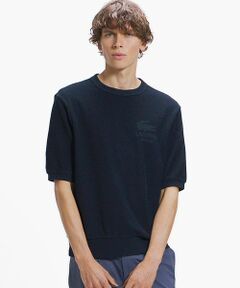 LACOSTE / ラコステ スウェット | インディゴパイル 半袖スウェットシャツ