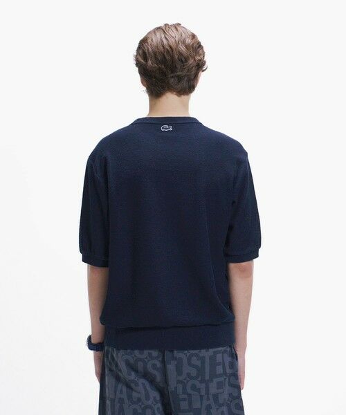LACOSTE / ラコステ スウェット | インディゴパイル 半袖スウェットシャツ | 詳細3