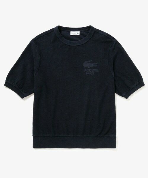 LACOSTE / ラコステ スウェット | インディゴパイル 半袖スウェットシャツ | 詳細5