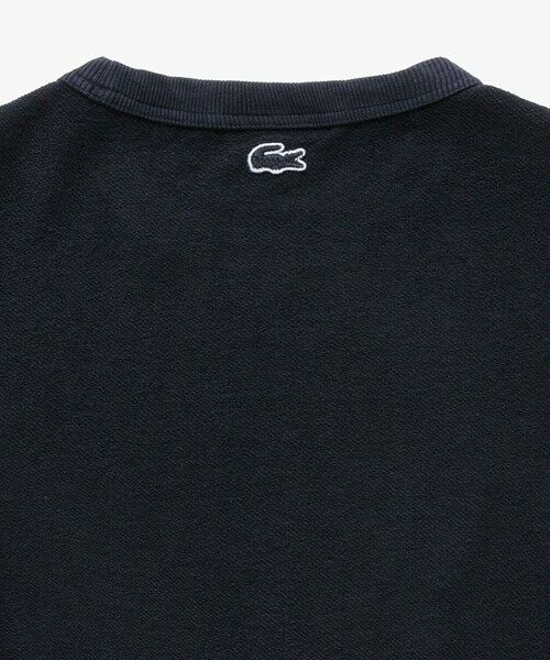 LACOSTE / ラコステ スウェット | インディゴパイル 半袖スウェットシャツ | 詳細10
