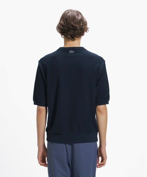 LACOSTE / ラコステ スウェット | インディゴパイル 半袖スウェットシャツ | 詳細14