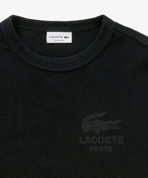 LACOSTE / ラコステ スウェット | インディゴパイル 半袖スウェットシャツ | 詳細20
