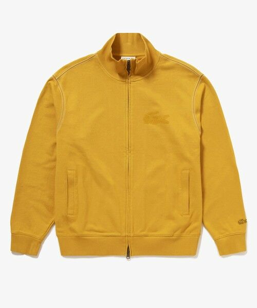 LACOSTE / ラコステ カーディガン・ボレロ | エンザイムウォッシュ テクスチャーロゴ ヴィンテージジップスウェット | 詳細18