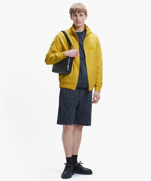 LACOSTE / ラコステ カーディガン・ボレロ | エンザイムウォッシュ テクスチャーロゴ ヴィンテージジップスウェット | 詳細20