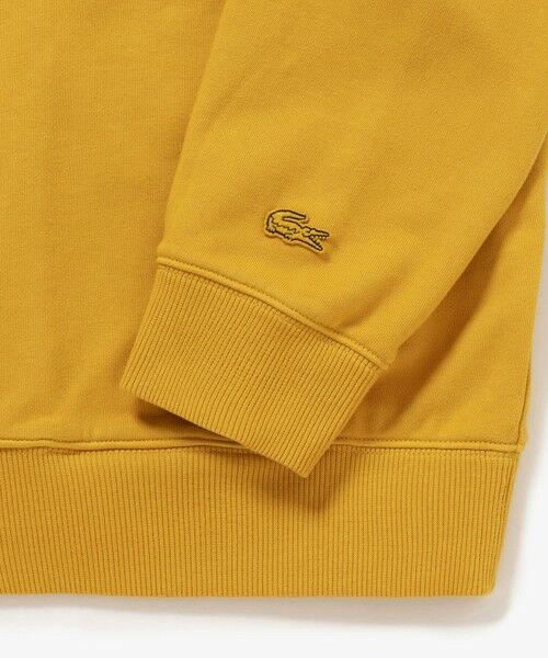 LACOSTE / ラコステ カーディガン・ボレロ | エンザイムウォッシュ テクスチャーロゴ ヴィンテージジップスウェット | 詳細26