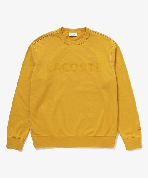 LACOSTE / ラコステ スウェット | エンザイムウォッシュ テクスチャーロゴ ヴィンテージクルーネックスウェット | 詳細17