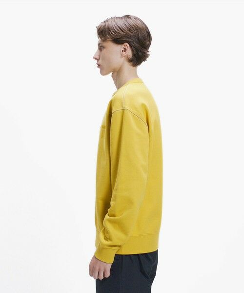 LACOSTE / ラコステ スウェット | エンザイムウォッシュ テクスチャーロゴ ヴィンテージクルーネックスウェット | 詳細19