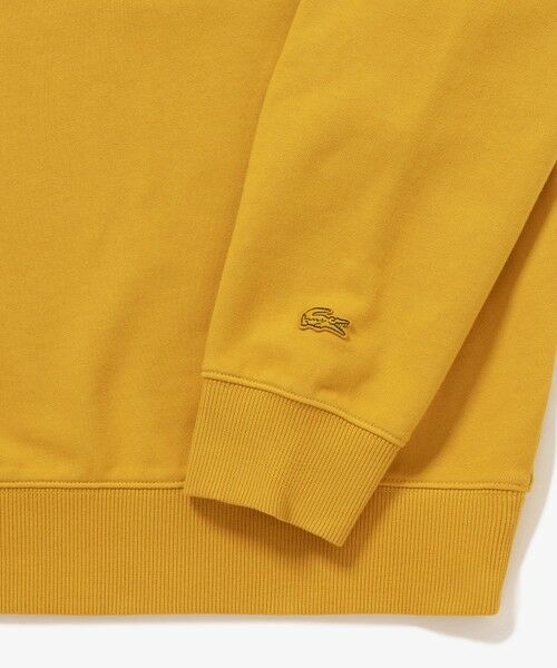 LACOSTE / ラコステ スウェット | エンザイムウォッシュ テクスチャーロゴ ヴィンテージクルーネックスウェット | 詳細25