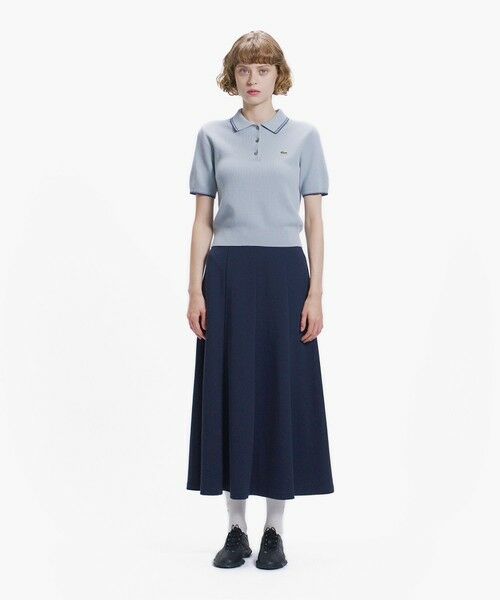LACOSTE / ラコステ ミニ・ひざ丈スカート | ダブルフェイス マーメイドスカート | 詳細2