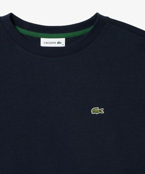 LACOSTE / ラコステ スウェット | 裾ドローストリング ダブルフェイスプルオーバー | 詳細11
