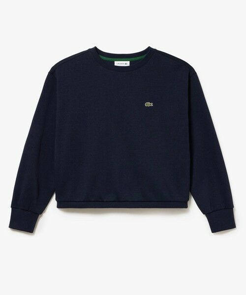 LACOSTE / ラコステ スウェット | 裾ドローストリング ダブルフェイスプルオーバー | 詳細5