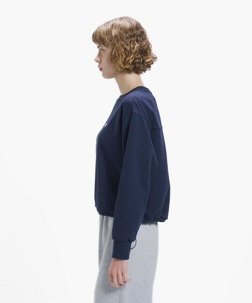 LACOSTE / ラコステ スウェット | 裾ドローストリング ダブルフェイスプルオーバー | 詳細6