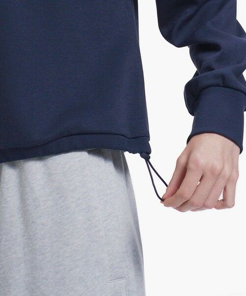 LACOSTE / ラコステ スウェット | 裾ドローストリング ダブルフェイスプルオーバー | 詳細7