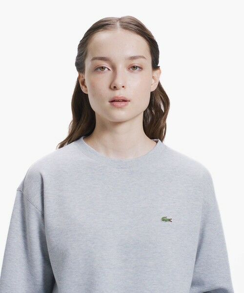 LACOSTE / ラコステ スウェット | 裾ドローストリング ダブルフェイスプルオーバー | 詳細18