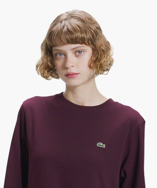 LACOSTE / ラコステ ロング・マキシ丈ワンピース | ティアード鹿の子ロングドレス / ティアードワンピース | 詳細4