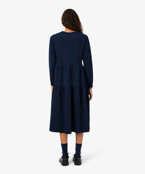 LACOSTE / ラコステ ロング・マキシ丈ワンピース | ティアード鹿の子ロングドレス / ティアードワンピース | 詳細16