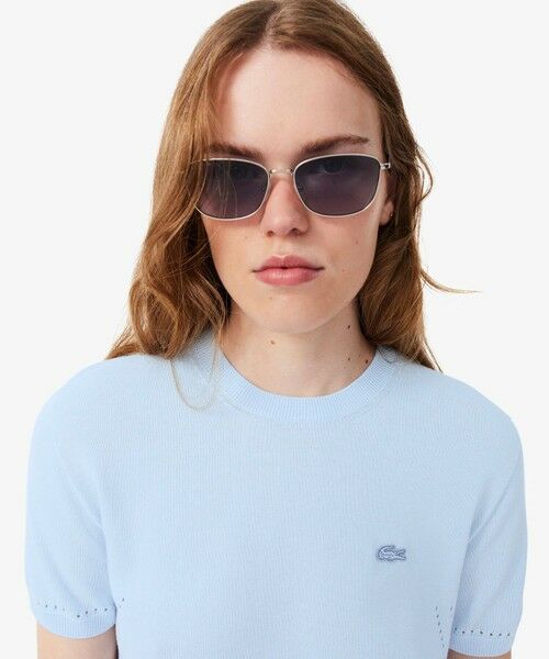 LACOSTE / ラコステ ニット・セーター | シームレス3Dニット半袖セーター | 詳細2