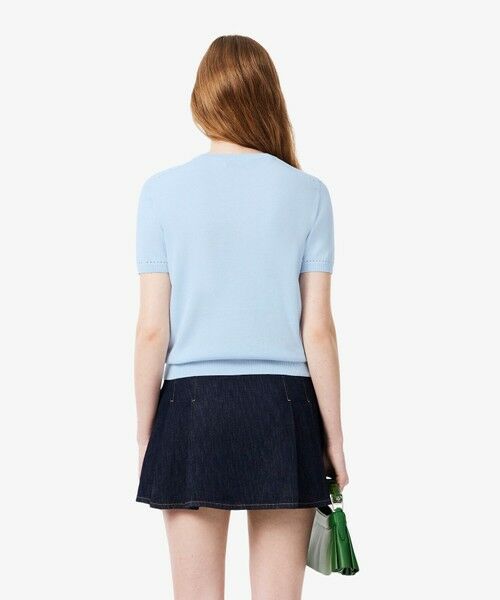 LACOSTE / ラコステ ニット・セーター | シームレス3Dニット半袖セーター | 詳細3