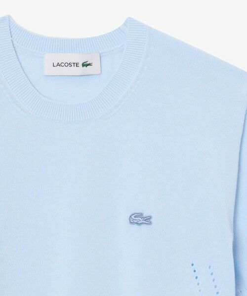 LACOSTE / ラコステ ニット・セーター | シームレス3Dニット半袖セーター | 詳細6