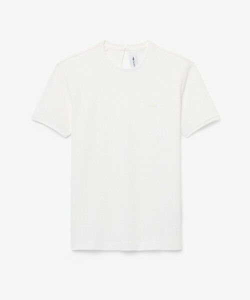 LACOSTE / ラコステ Tシャツ | スカラップエッジデザイン フリルフェミニン半袖Tシャツ | 詳細10