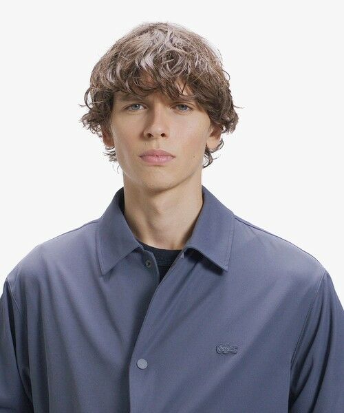 LACOSTE / ラコステ シャツ・ブラウス | スウェードタッチ ピーチコーチジャケット | 詳細3