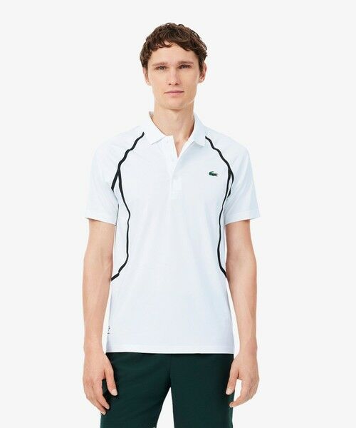 LACOSTE / ラコステ ポロシャツ | 『ダニール・メドベージェフ』テニスポロシャツ（ホワイト）