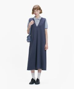 LACOSTE / ラコステ ロング・マキシ丈スカート | ジャージージャンパードレス / ジャンパースカート