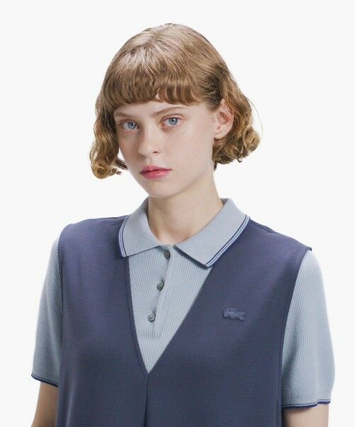 LACOSTE / ラコステ ロング・マキシ丈スカート | ジャージージャンパードレス / ジャンパースカート | 詳細4