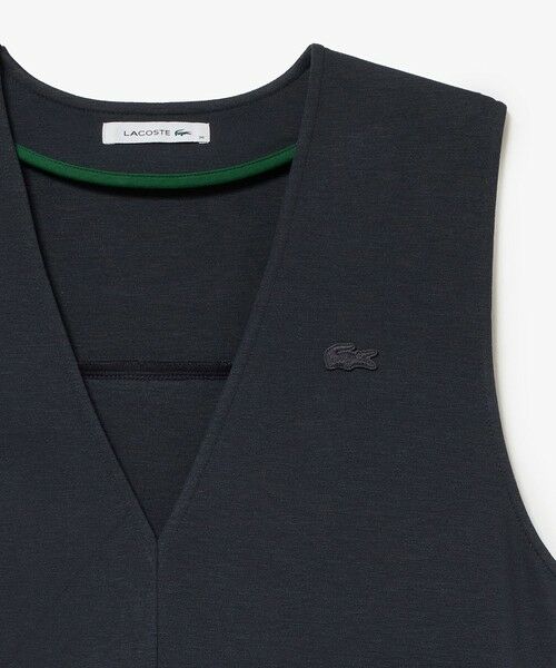 LACOSTE / ラコステ ロング・マキシ丈スカート | ジャージージャンパードレス / ジャンパースカート | 詳細9