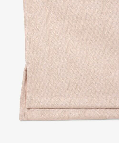 LACOSTE / ラコステ ミニ丈・ひざ丈ワンピース | モノグラムジャカードスキッパーネックポロドレス | 詳細2