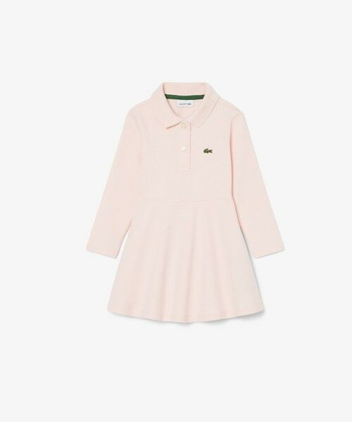 LACOSTE / ラコステ ミニ丈・ひざ丈ワンピース | 【EC限定】GIRLSストレッチピケポロドレス | 詳細2