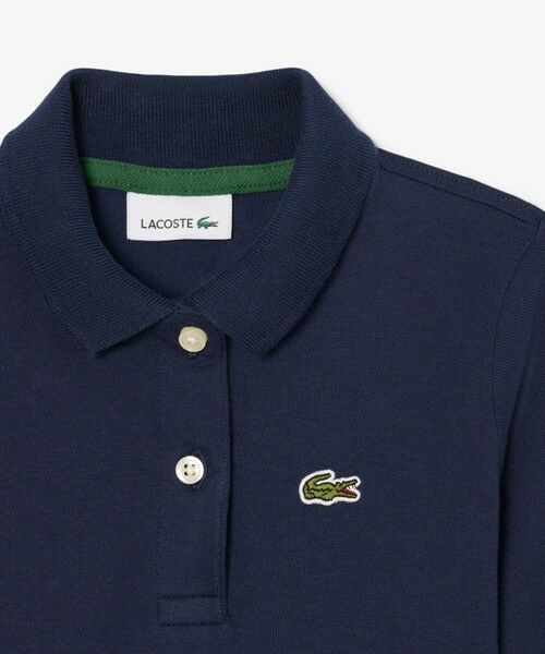 LACOSTE / ラコステ ミニ丈・ひざ丈ワンピース | 【EC限定】GIRLSストレッチピケポロドレス | 詳細8