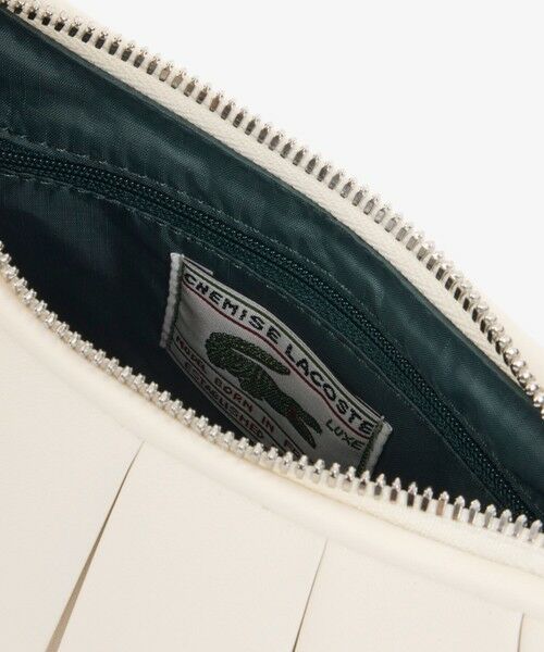 LACOSTE / ラコステ ハンドバッグ | LENGLEN シーズナル スモールレザープリーツバッグ | 詳細4