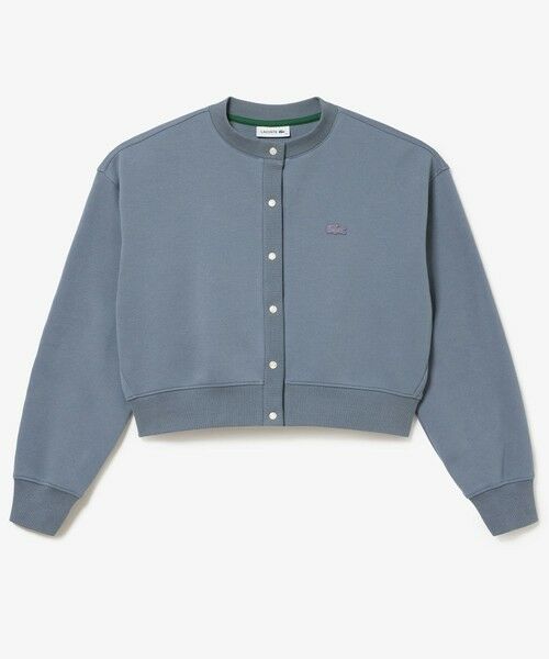LACOSTE / ラコステ カーディガン・ボレロ | ショート丈ダブルフェイスカーディガン | 詳細5