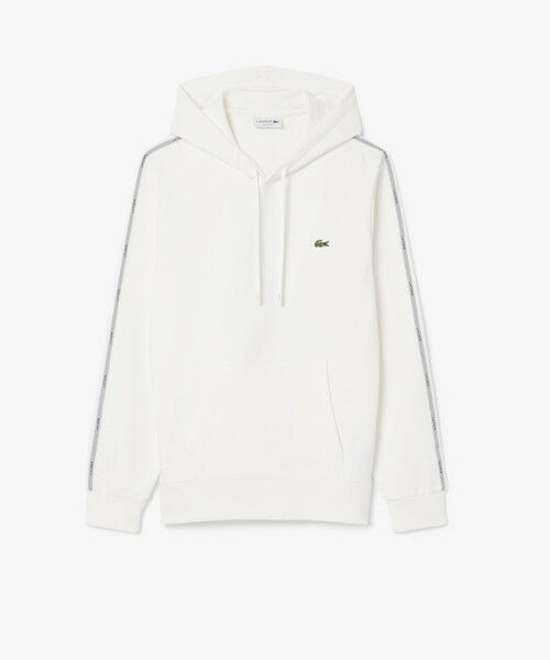 LACOSTE / ラコステ パーカー | 【EC限定】スリーブテーピングスウェットフーディー（オフホワイト）