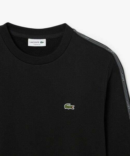 LACOSTE / ラコステ スウェット | 【EC限定】スリーブテーピングクルーネックスウェット | 詳細3