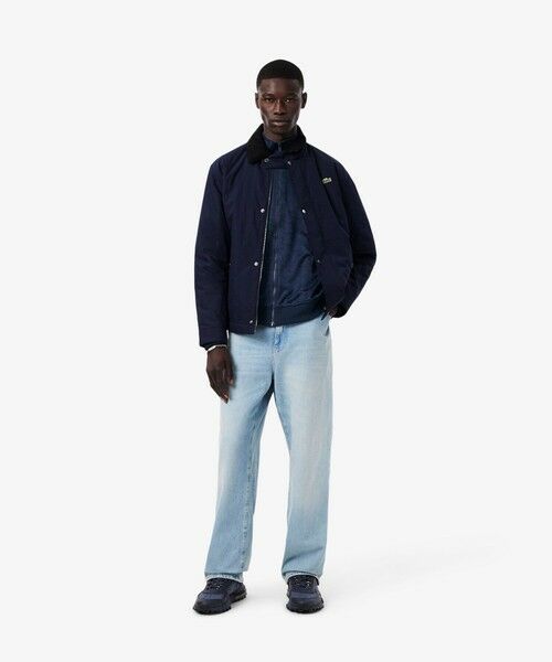 LACOSTE / ラコステ スウェット | 同色モノグラムジャカード トラックジャケット | 詳細3